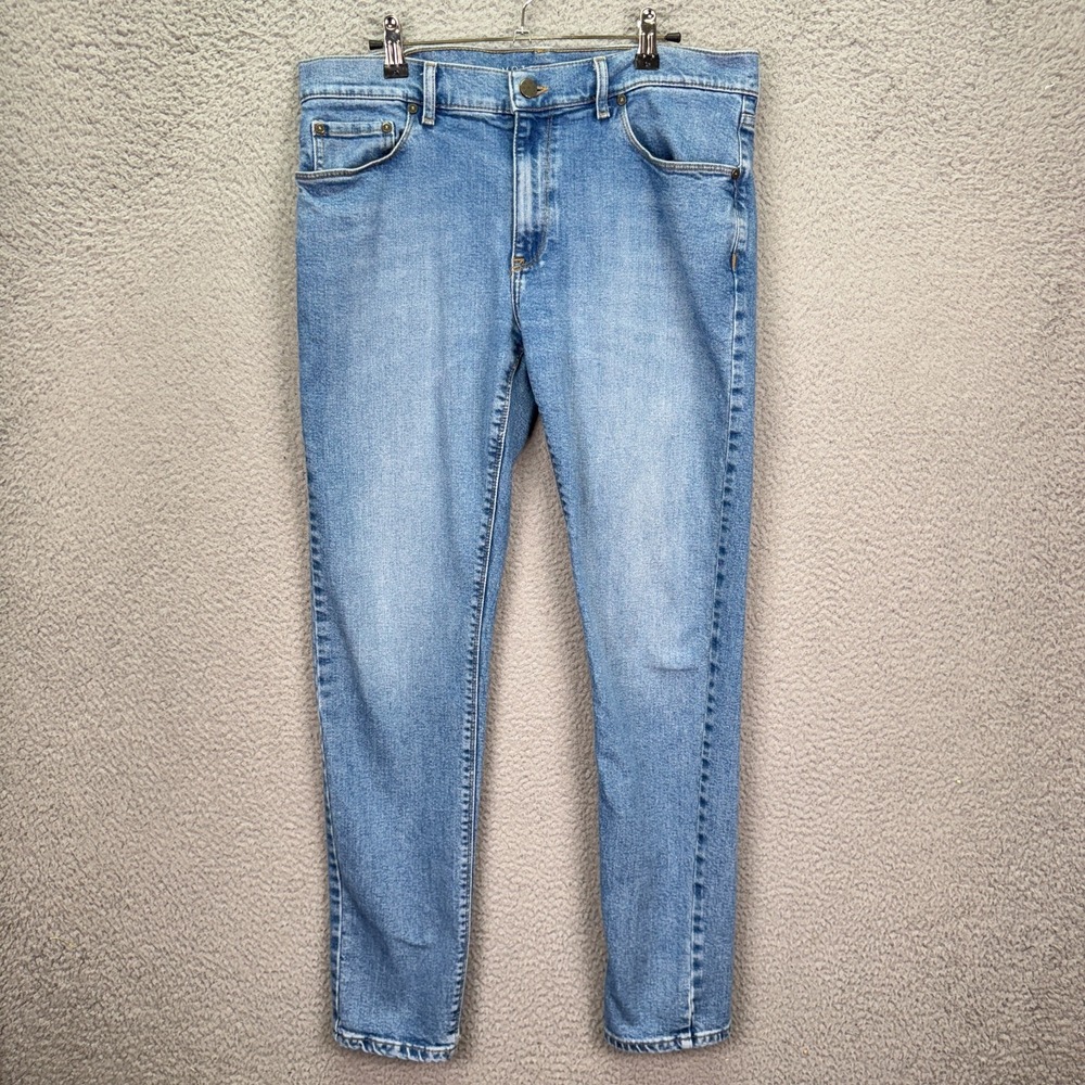 Mott & Bow Jeans Mens 33x32 Blue Skinny Benson Stretch Comfort Denim Preppy